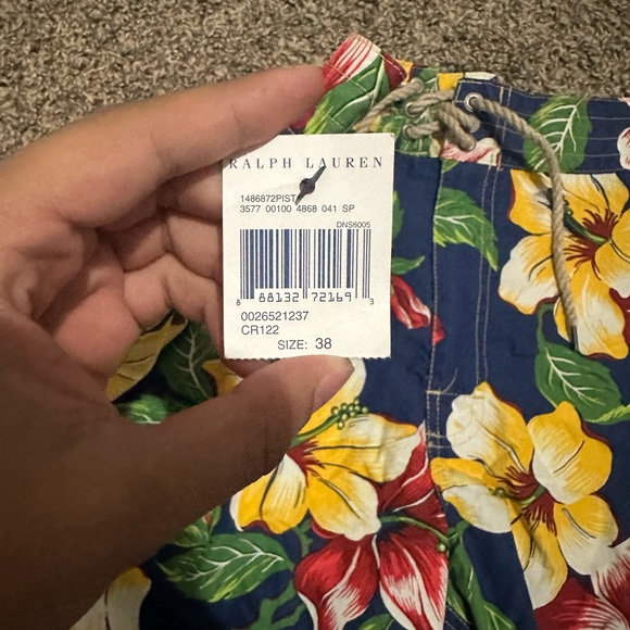 Ralph Lauren Floral Swimming Trunks - Picture 3 of 3